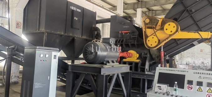 河南地區(qū)315型破碎機+2道渦電流分選機