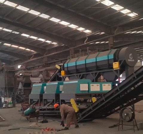 越南地區(qū)分選設(shè)備現(xiàn)場。